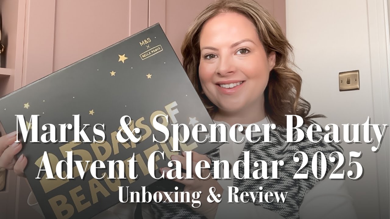 Распаковка и обзор Адвент-календаря Marks & Spencer Beauty 2025