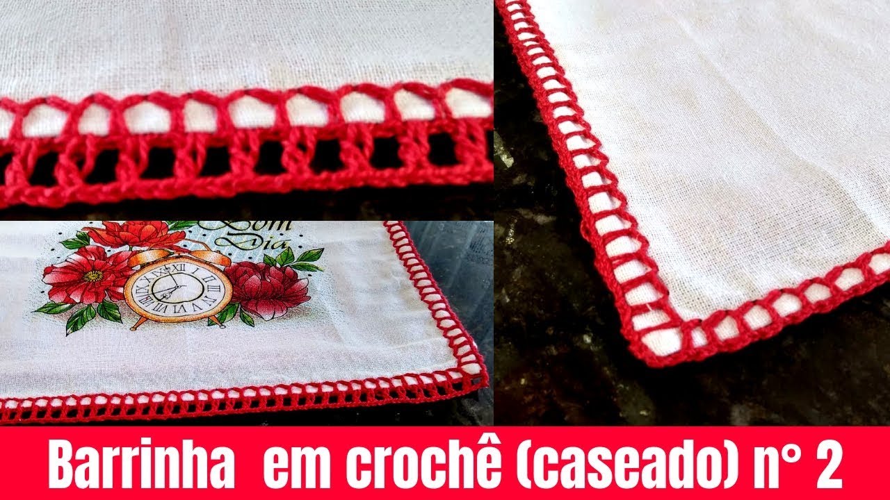 BARRINHA EM CROCHÊ (CASEADO) N°2.