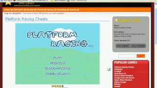 Hacked platform racing