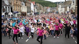 Video thumbnail of "InChorus - Dancing In The Street (featuring giant Peebles Flash Mob)"