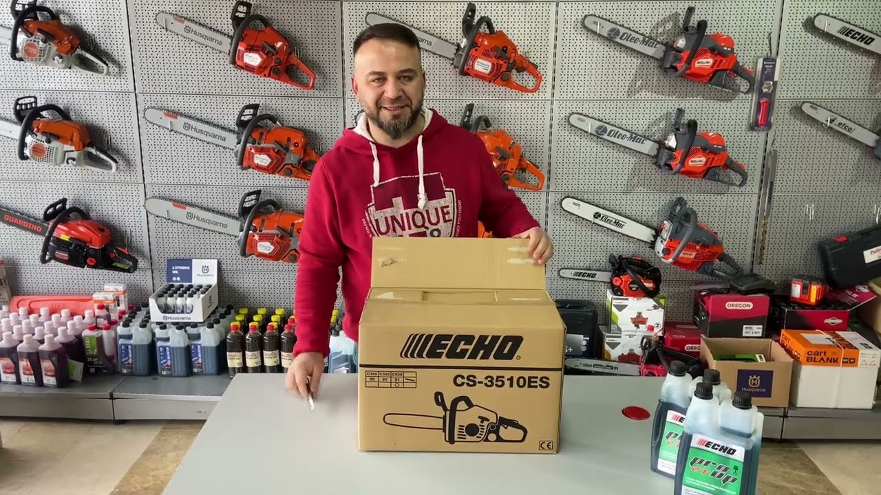 ECHO CS3510-ES MOTORLU TESTERE KUTU AÇILIMI VE TANITIM (ECHO 3510 UNBOXING)
