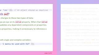 Understanding the value Property in Vue.js 3: ref vs reactive