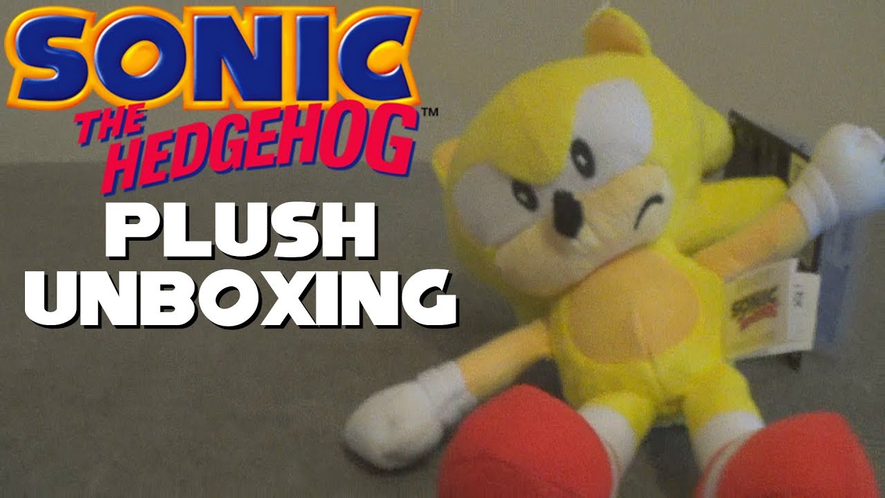 tomy classic super sonic plush