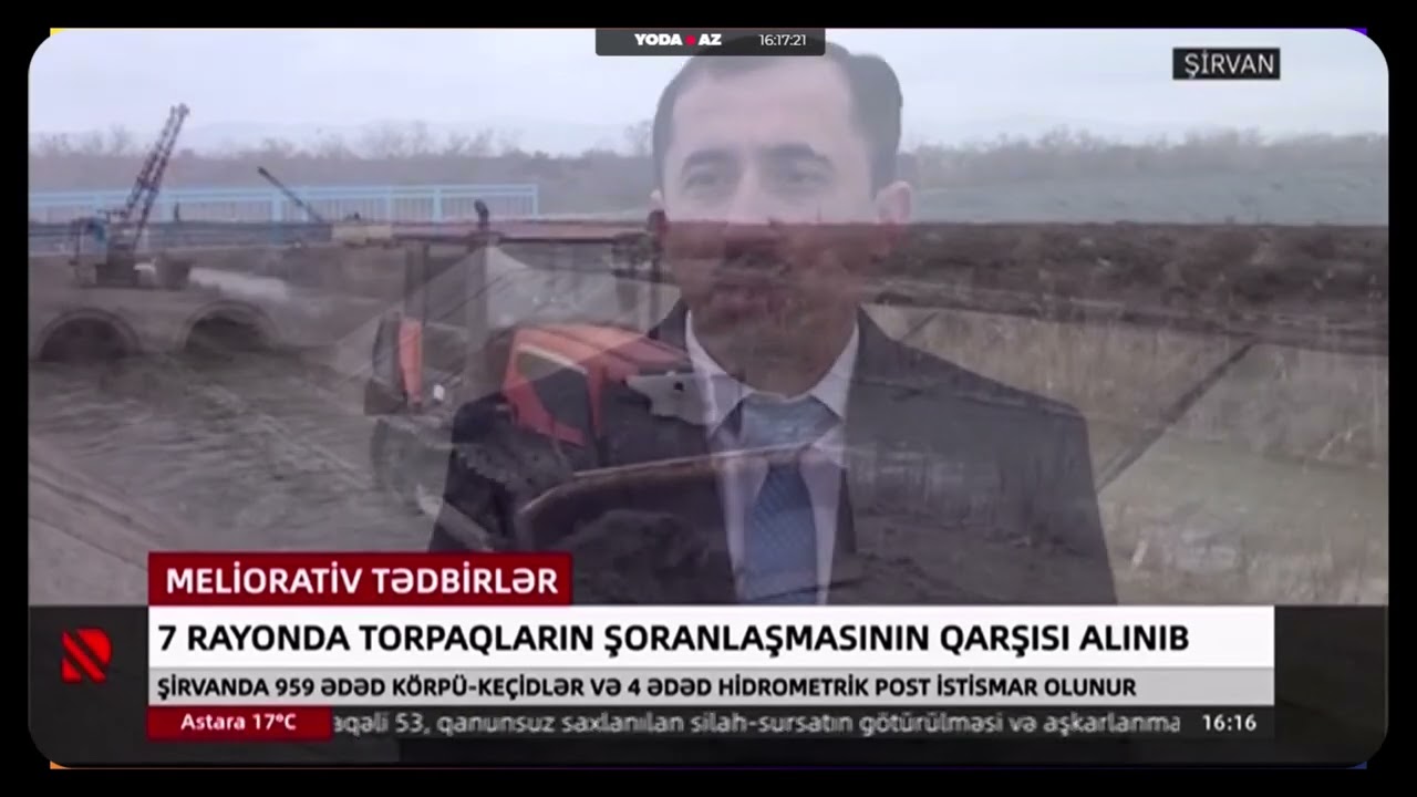 Şirvanda 7 rayonda torpaqların şoranlaşmasının qarşısı alınıb - Real TV 02.02.2026