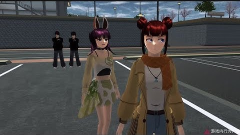 đụng nhầm đại Tỷ rồi 😎🤣 sakura school simulator Tiểu Linh fl