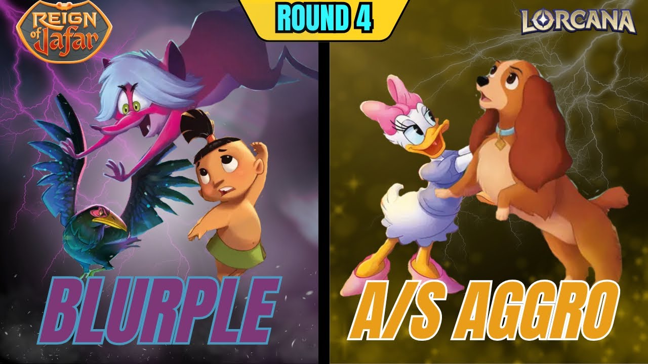 Aggro Came Out Swinging… But BLURPLE Had a Plan | Locana set Championship | Round 4 