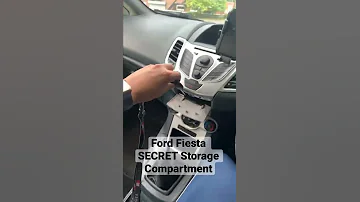 Ford Fiesta SECRET Storage Compartment 