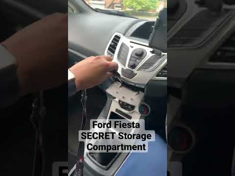 Ford Fiesta SECRET Storage Compartment