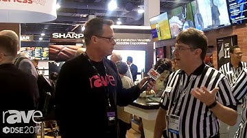 DSE 2017: Steve Brauner from Sharp Talks with Gary Kayye About Creative Applications