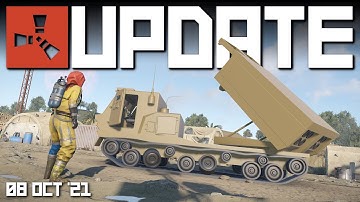 New Desert bases & patch roundup Rust Update 8th October 2021