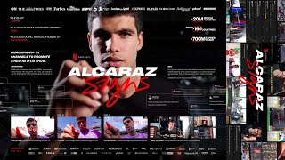NETFLIX - ALCARAZ SIGNS (Case Study) | Campaign