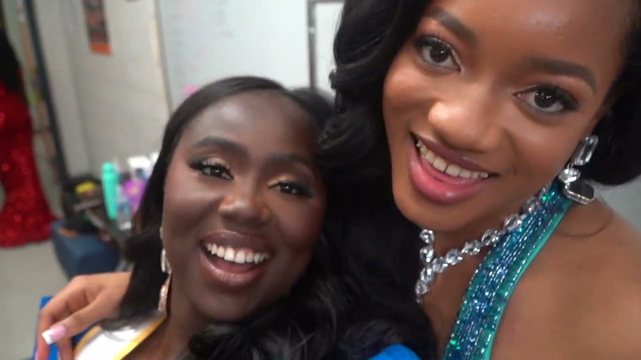 MIss Africa USA behind the scenes backstage