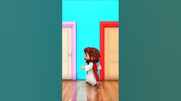 Unexpected knock on the door 😈🎨 (Wait for it!) God vs The Devil Story 90 #JesusDC #Jesus #Satan