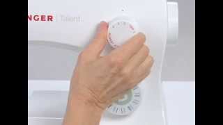 Talent Singer Sewing Machine Selecting Stitches | Hobbycraft