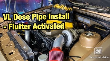 VL Turbo Is Ready To Run! - Dose Pipe Installed + @haltech Elite 2500 + RACEWORKS Parts