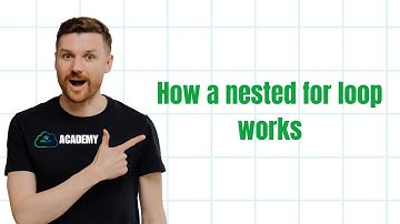 How a nested for loop works || Salesforce Apex for Beginners