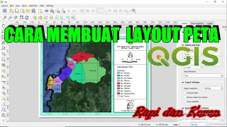 Cara Membuat Layout Peta di QGis | Layouting Map in QGis screenshot 5