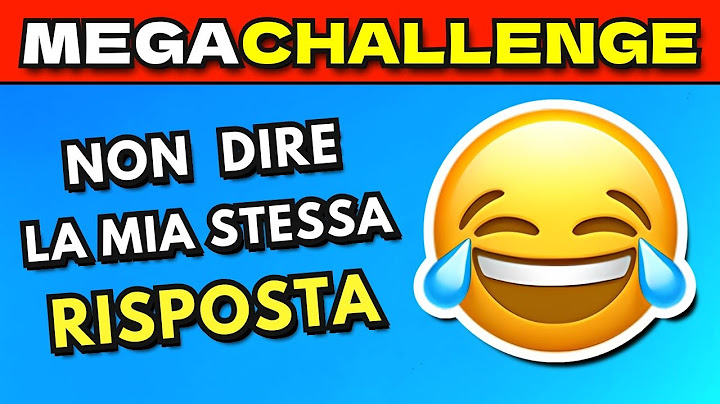 NON DIRE LA MIA STESSA RISPOSTA 🤔 MEGA CHALLENGE