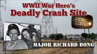 WWII Ace of Aces Died here in horrific crash