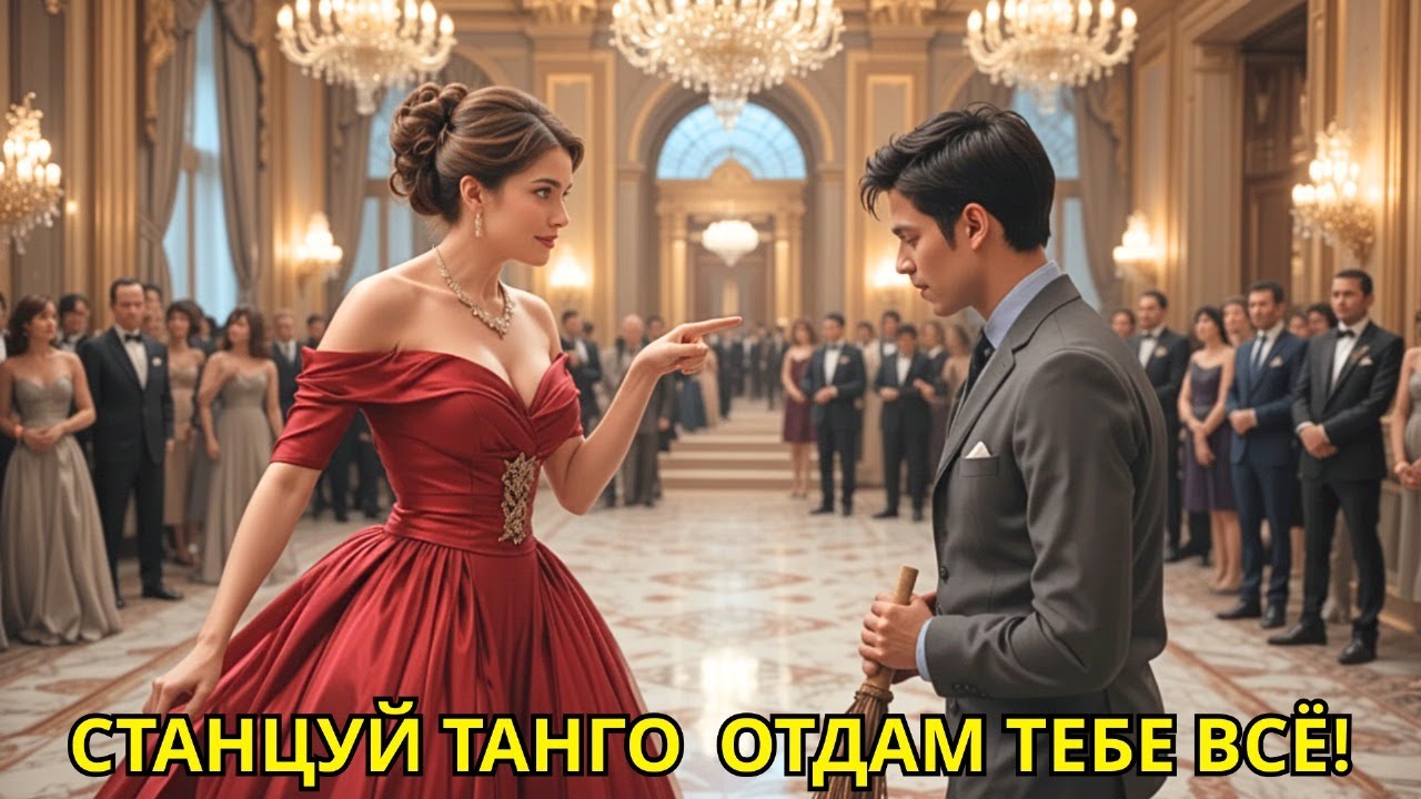 Если станцуешь Танго — я отдам тебе ВСЁ!» Миллионерша смеялась над уборщиком… Через 3 минуты РЫДАЛА!