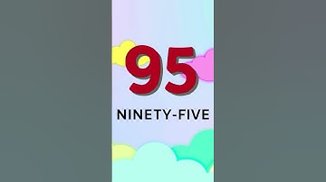 Say & Spell Numbers 91 to 100 | Perfect Counting Practice for Kids!