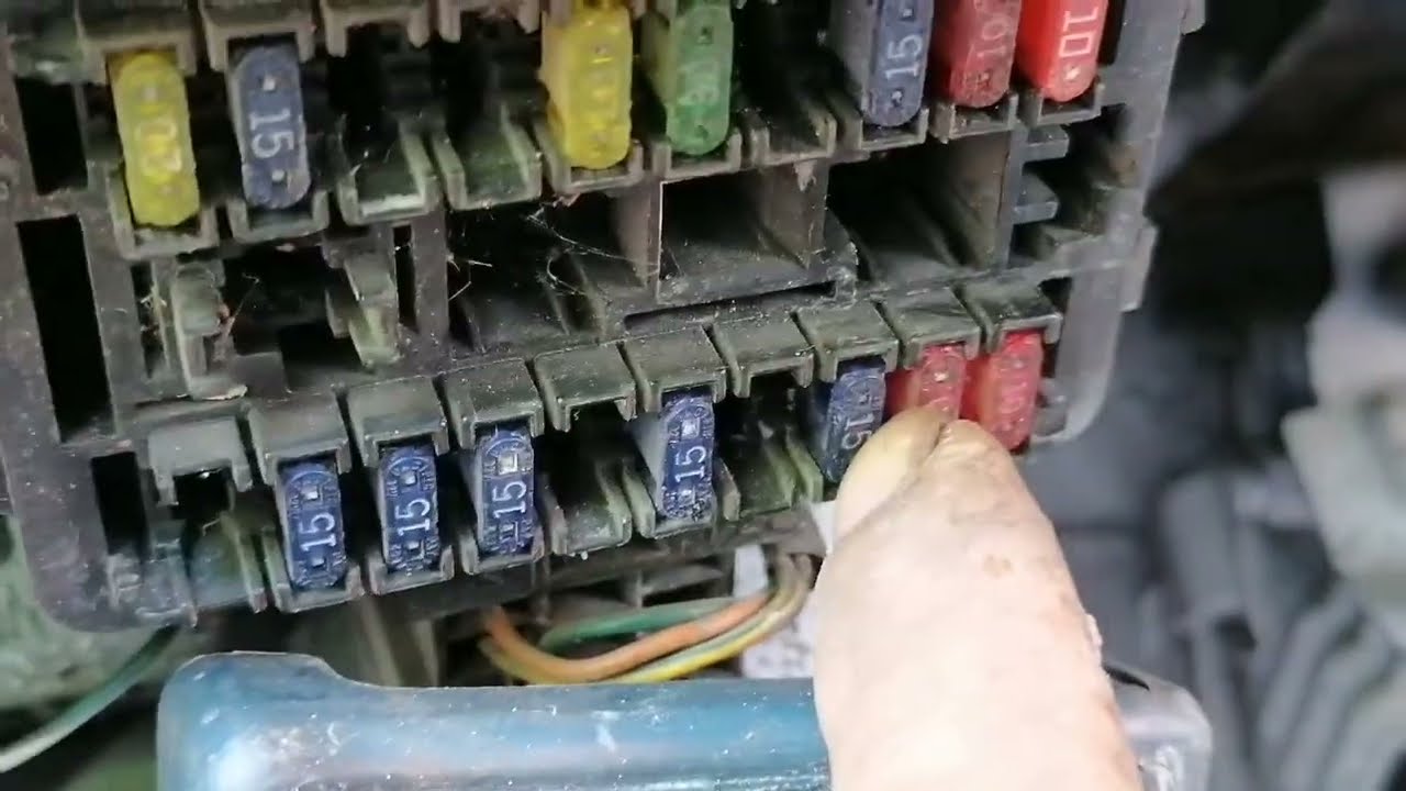 MULTICAB K6A EFI FUSES GUIDE AND LOCATION YouTube