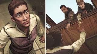 Kenny Sacrifices Himself to Save Christa -All Choices- The Walking Dead