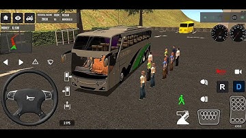 IDBS Simulator Bus Lintas Sumatera Android Gameplay HD - Bus Simulator Game