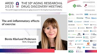Bente Klarlund Pedersen at ARDD2023: The antiinflammatory effects of exercise
