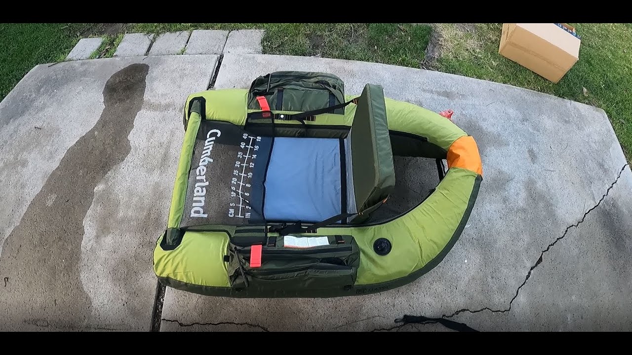 How to assemble a CUMBERLAND FLOAT TUBE from start to finish 