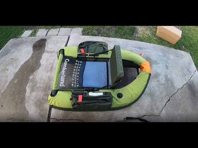 How to assemble a CUMBERLAND FLOAT TUBE from start to finish 
