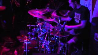 Condemned (Forrest Stedt )Drum cam -Forged Within Lecherous Offerings - 5/ 4 /12 ruby room SD