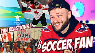 The Canada vs USA Ice Hockey Gold Medal Match in Vancouver was Unforgettable ! || REACTION