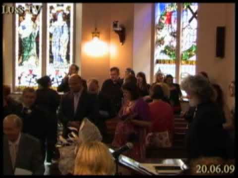 The Gospel Truth Choir at a wedding ceremony in Sc...