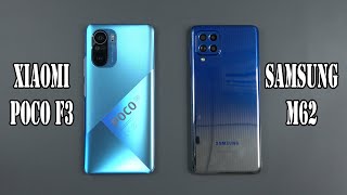 Xiaomi Poco F3 vs Samsung Galaxy M62 | SpeedTest and Camera comparison