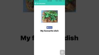 Tip Calculator Integrated with Facebook (Completed Version) screenshot 2