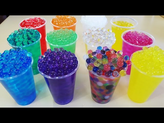 Cutting & Crushing Big Orbeez Ball 