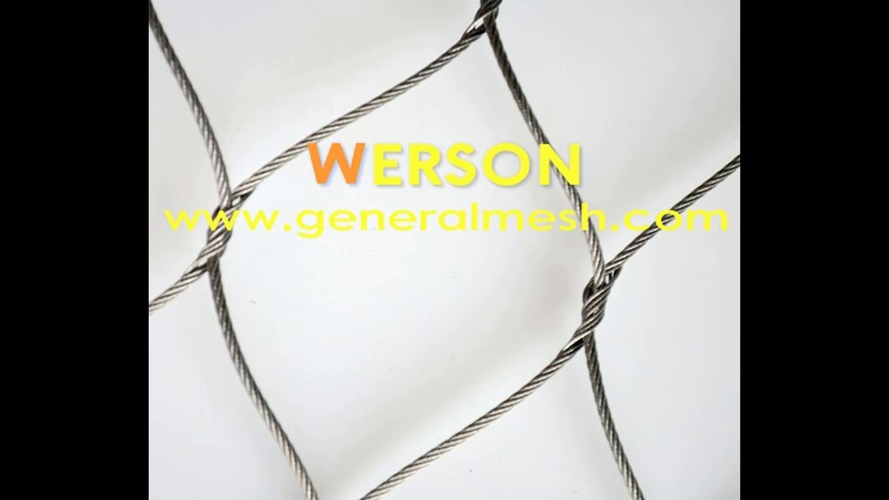 Aviary Enclosures WEBNET Wire Mesh，Flexible Aviary Netting,X-tend SS Bird Net Mesh