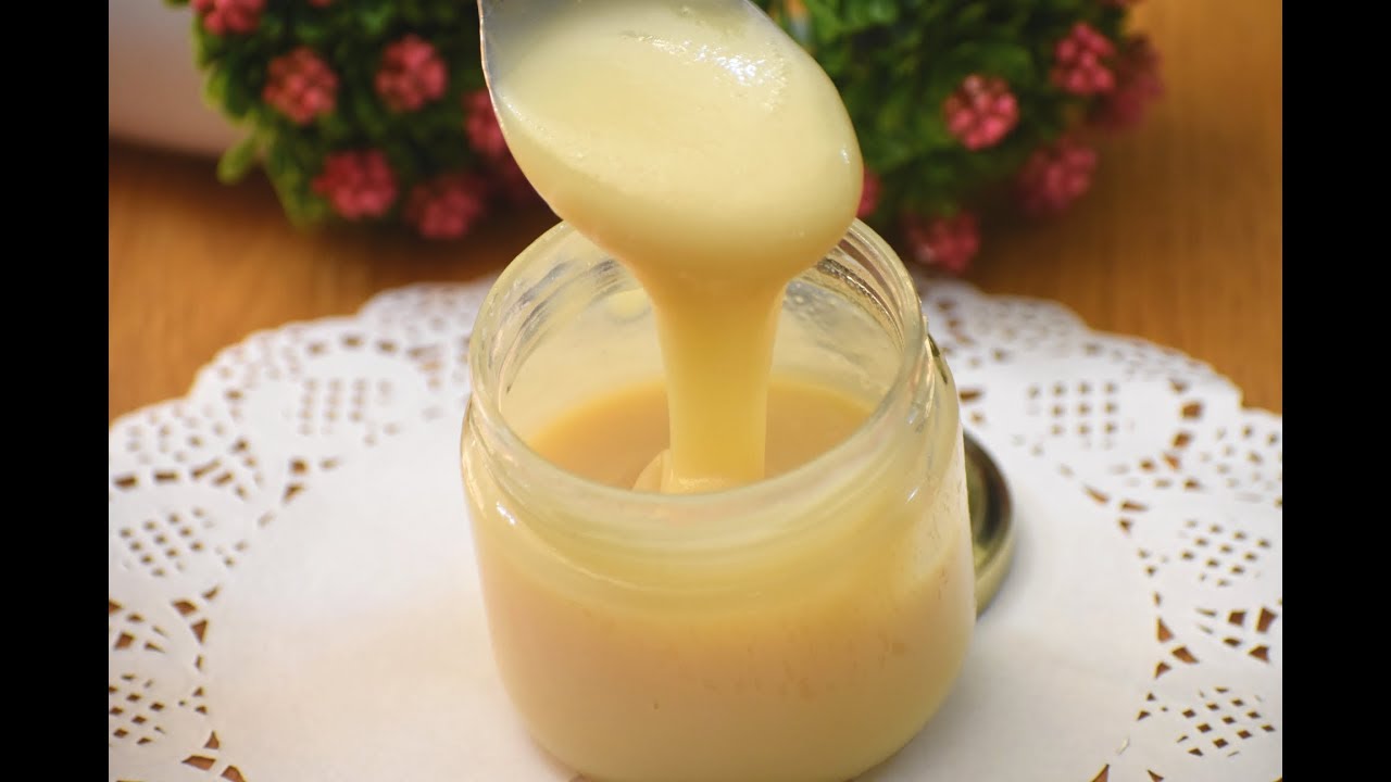 طريقه الحليب المكثف الأصلي بمكونين فقط حصريا على قناتي اقتصادي How to make Milk maid