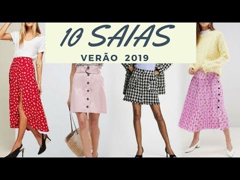 saia midi tendencia verao 2019