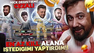 Cezali En Az Ki̇lli̇ Alana İstedi̇ği̇mi̇ Yaptiriyorum Pubg Mobile