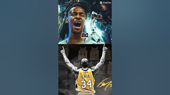 Shaq vs ja morant