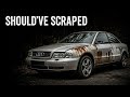 👉 This Audi Was Almost Scrap… 😨 | Silent ASMR Restoration