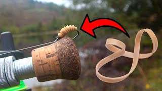 This Fly Made From A Rubber Band Is Great!! | Trout Fishing Scotland