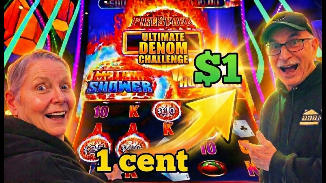 WALKING THE DENOM! 1¢ ➜ $1 on Ultimate Fire Link Triple Nova!