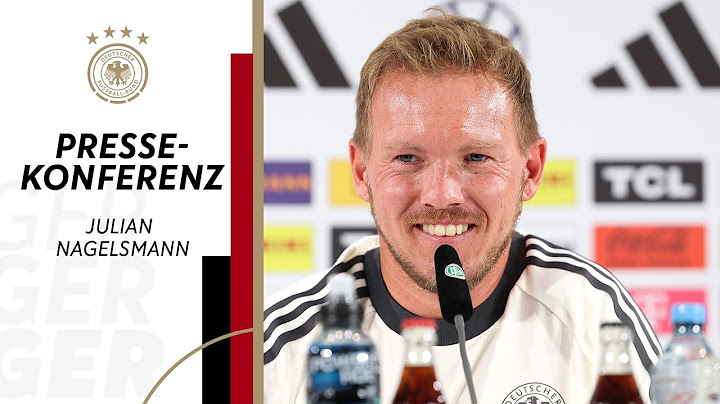 🎙️ Pressekonferenz der Nationalmannschaft am 02.09. mit Julian Nagelsmann