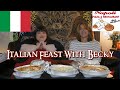 Napoli Italian Feast With Becky Mukbang