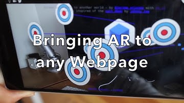 Augmenting Webpage with AR.js - Bringing AR to any webpage
