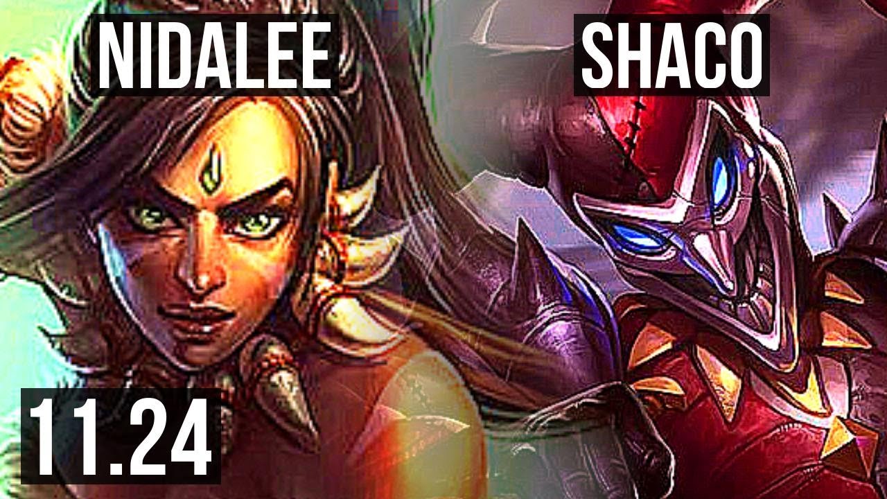 NIDALEE vs SHACO (JNG) | 9/1/15, 65% winrate, Dominating | EUW Diamond | 11.24