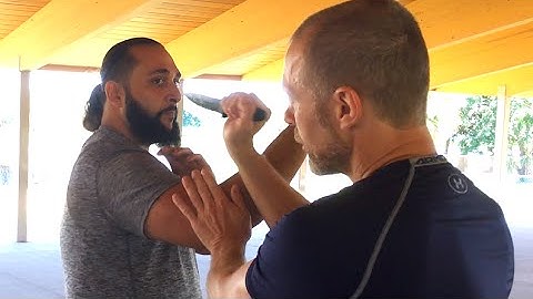 How to use Wing Chun into Kali Knife Flow